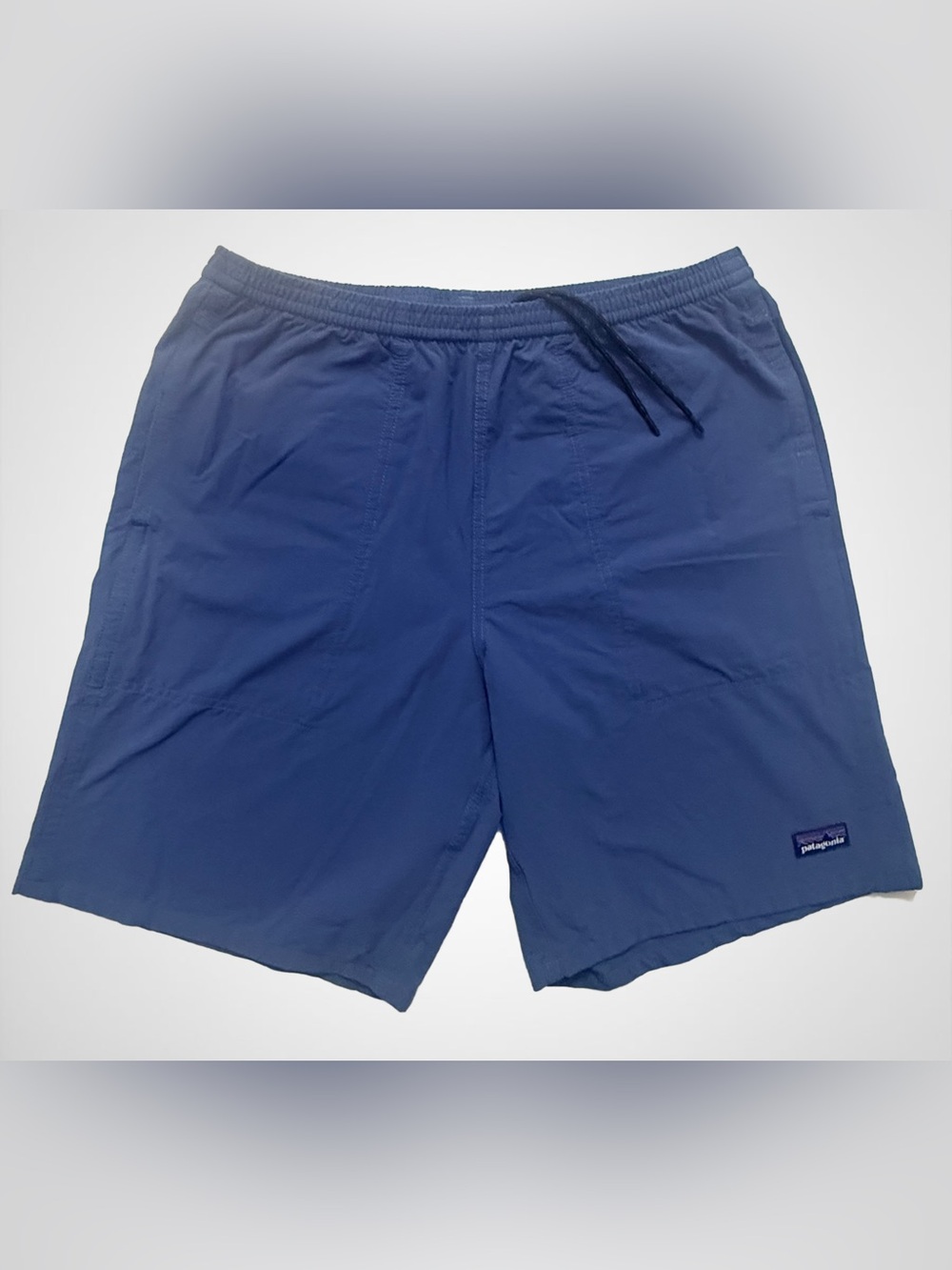 Patagonia Men’s Baggies Stretch Shorts in blue, size Medium. Style 58050 SP14